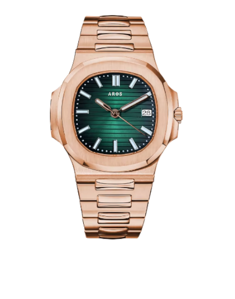 Rose : Dégradé noir vert